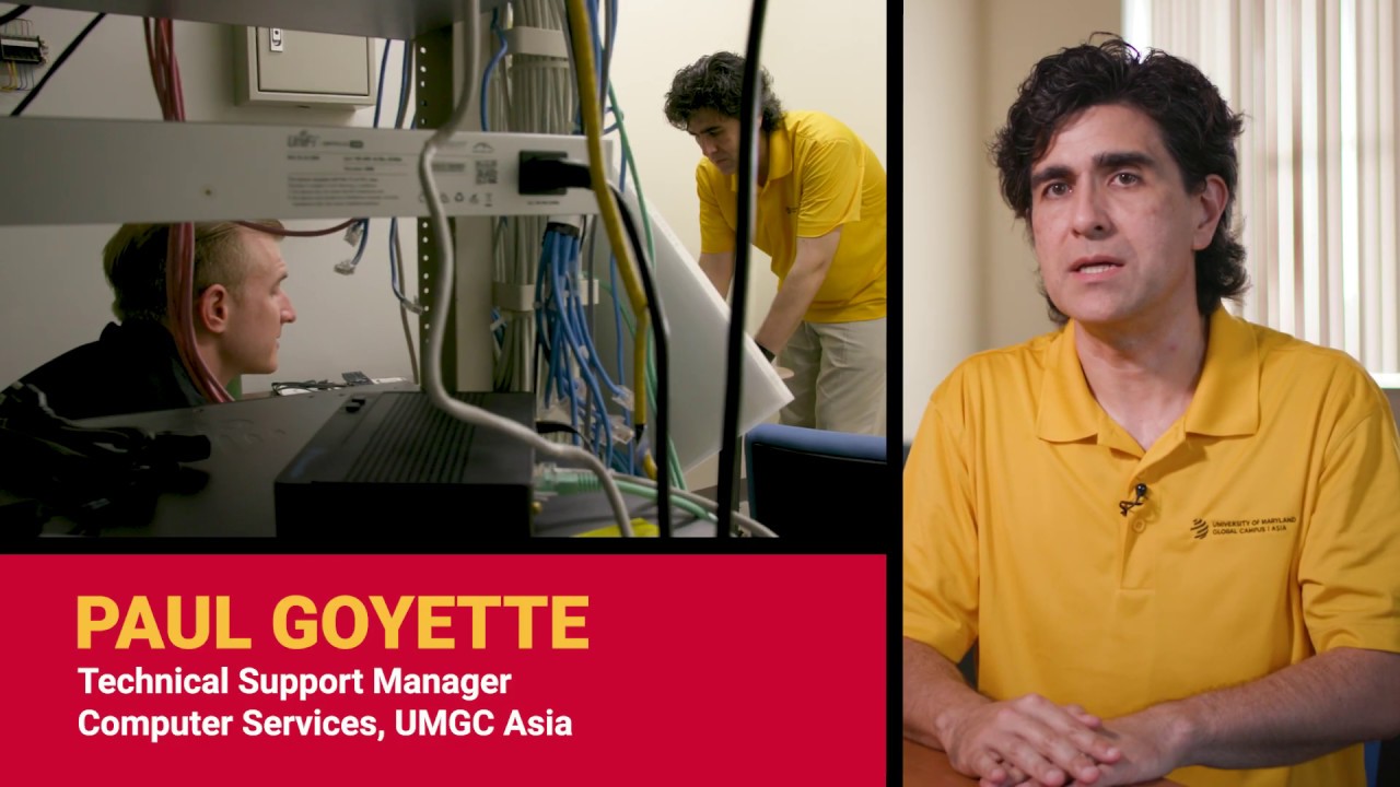 Paul Goyette UMGC Presidential Award Winner YouTube