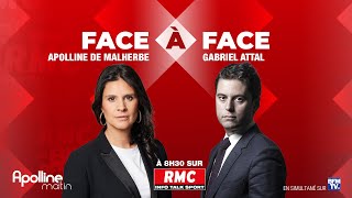 🔴 EN DIRECT - Gabriel Attal invité de RMC et BFMTV