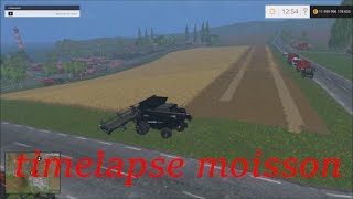 (harvest) timelapse moisson !