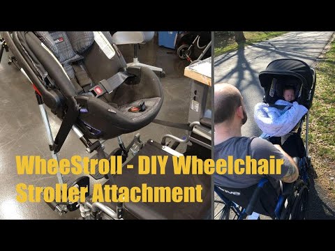 WheeStroll - Wheelchair Stroller Attachment