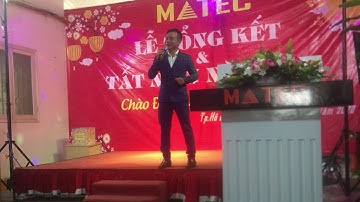 MC góp vui trong tất niên cty Matec 2019