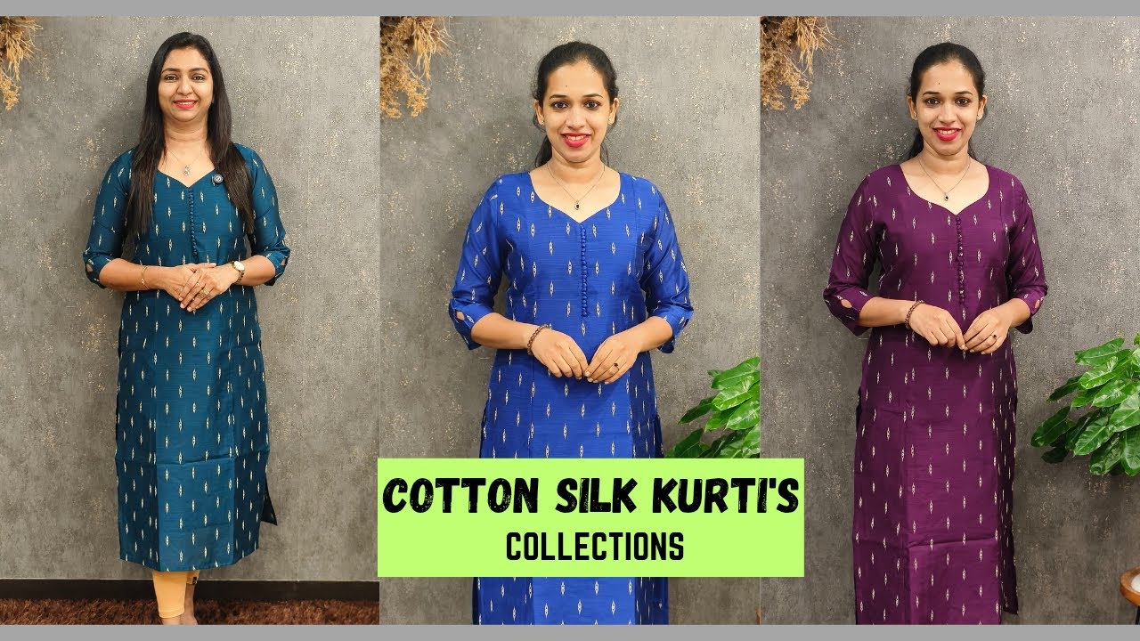 Your Perfect Cotton Silk Kurti Awaits – Shop Budget-Friendly Options Today 🥰🛍