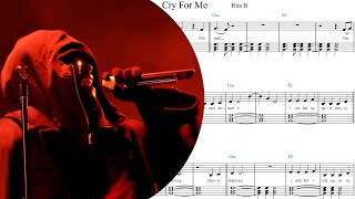 Cry For Me (Lyrics, chords) - The Weeknd
