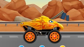 Car Wash Salon Fire Monster Truck screenshot 3