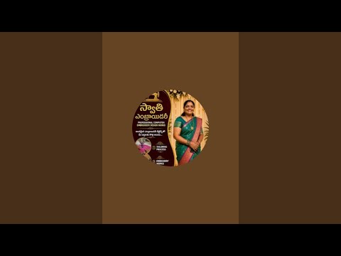 Swathi Embroidery Vlogs is live