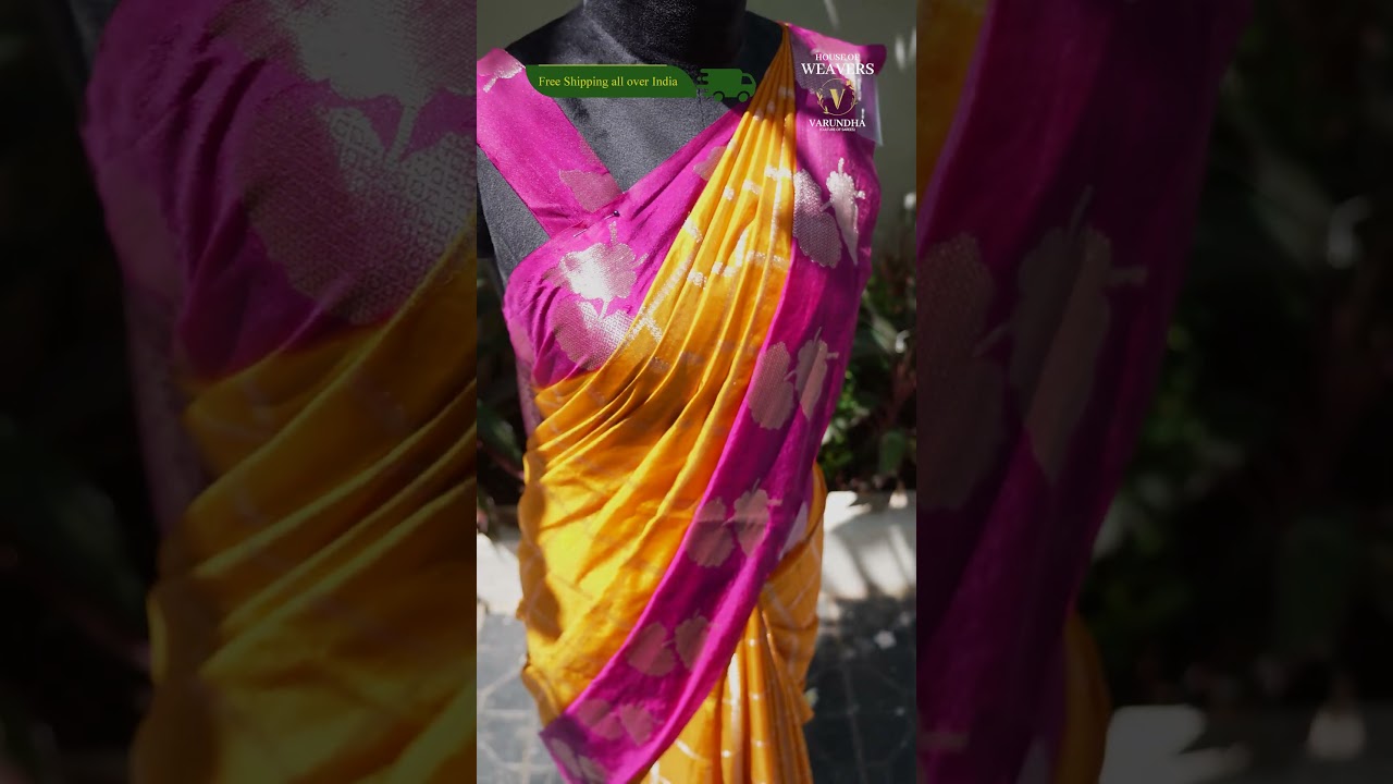Vibrant Saree | Varundha - House of Weavers | Call us on +91 90634 51580 | Habsiguda, Tarnaka