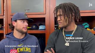Full Brewers vs Rays fight: Pitcher Abner Uribe reacts to being at center of brawl with Jose Siri News