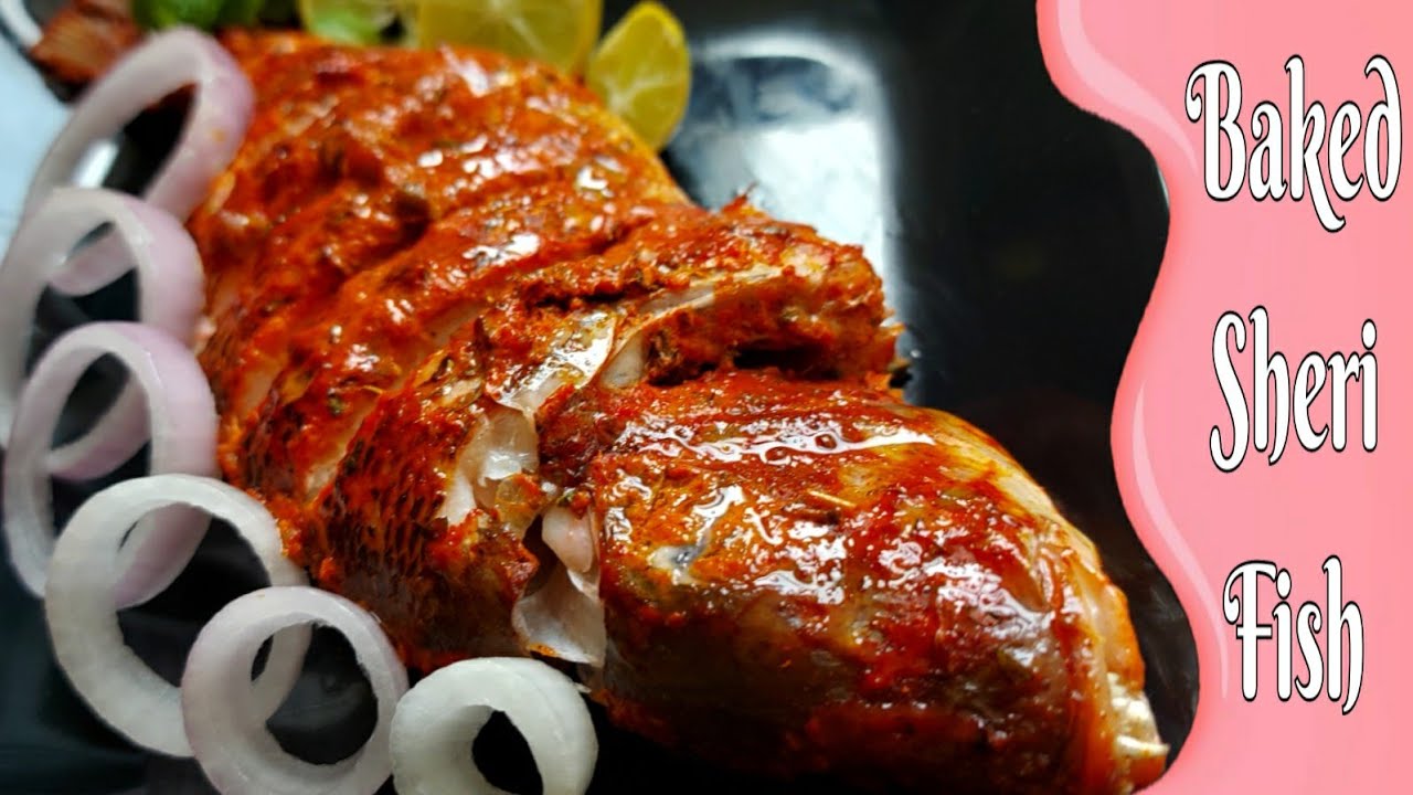 Baked Sheri Fish in tamil /How to make tasty baked fish recipe in OTG