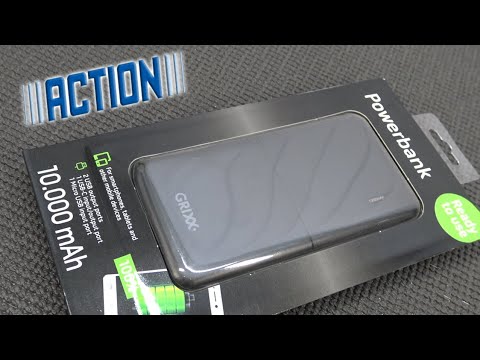 Sobriquette resultaat Glad Grixx MEGA - 10.000 mAh - Power Bank van de Action 😨 - YouTube