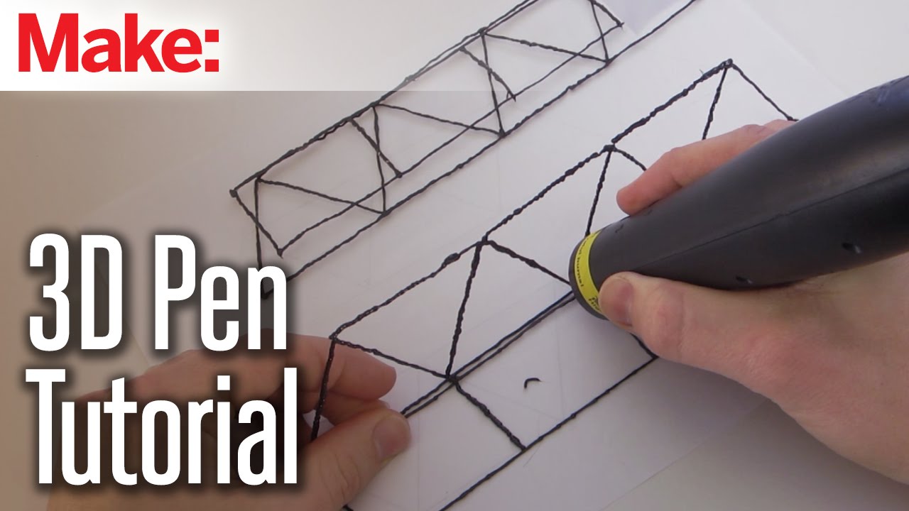 3D Printing Pen Tutorial - YouTube