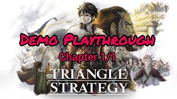 Triangle Strategy Gameplay Chapter 1/1 - Free Demo Nintendo Switch (No Commentary)