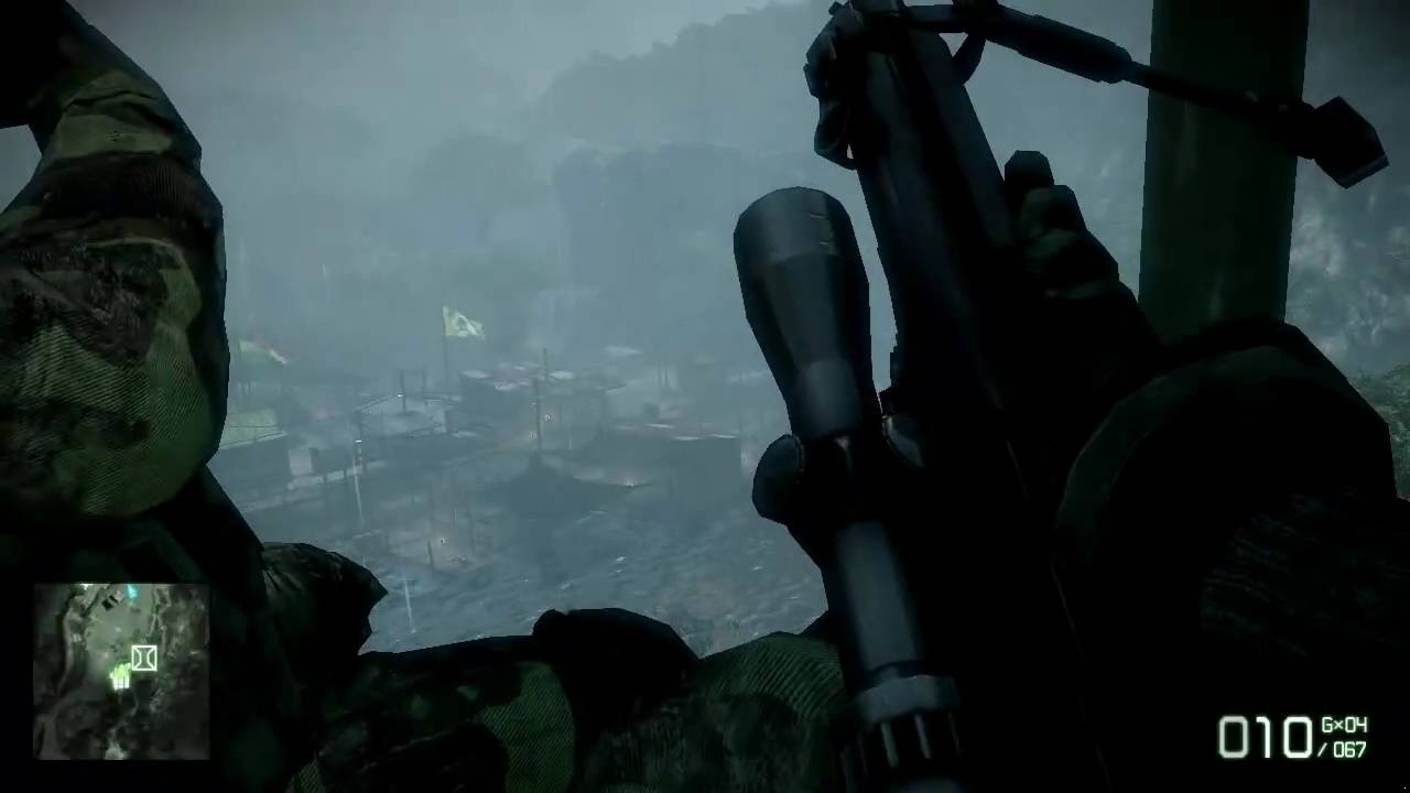 Battlefield Bad Company 2 Single Player PC Gameplay