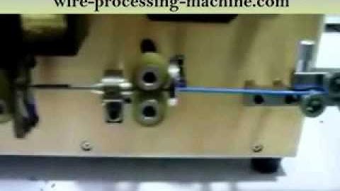 CUT STRIP MACHINE WPM C1A http://www.wire-stripping-machine.com