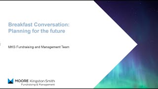 Webinar recording: the practicalities of planning for an uncertain future