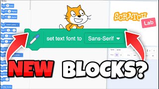 NEW Blocks with Scratch Lab 🧪🧱