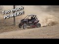 Turbo swapped RZR RS1 hits the track for a LAP BATTLE! It's INSANE!