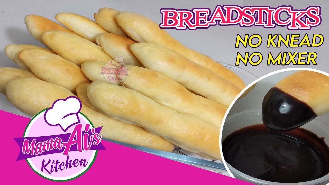 NO Knead BREADSTICKS / NO Mixer BREADSTICKS YouTube