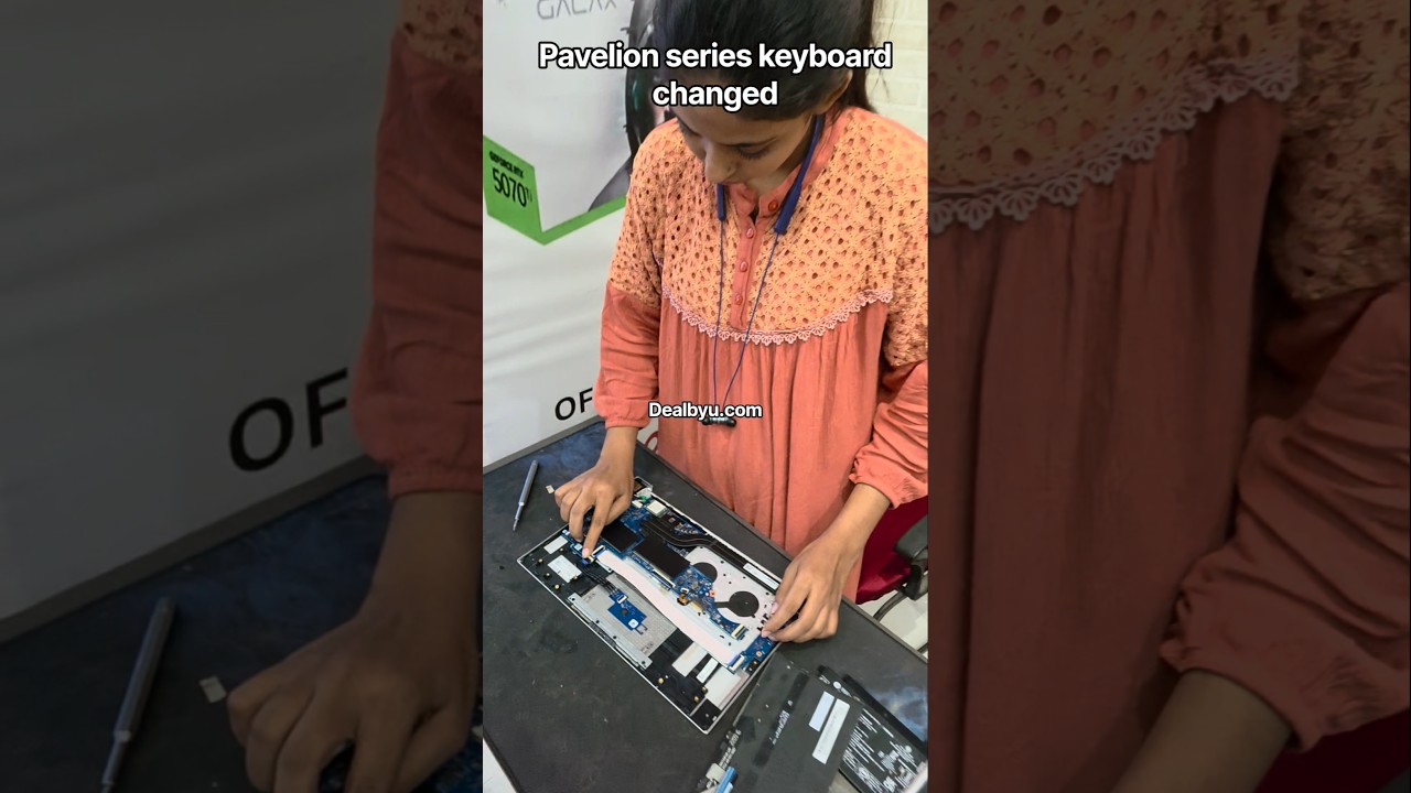 hp pavelion keyboard changed #gamingcomputer #repairing #instagram #youtubeshorts #reels #hppavillio