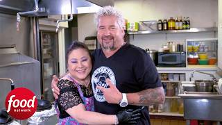 Guy Fieri Eats Visits The BEST Vietnamese Restaurant In Alaska Diners Drive-Ins Dives