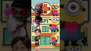 🧟 Zombie attack! 😱 Can Agnes and the Minions survive the outbreak? 🔥🚨
