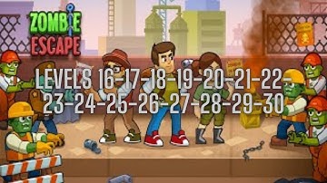 Zombie Escape: Pull the pins & save your friends! Levels 16-30 Android Gameplay Walkthrough