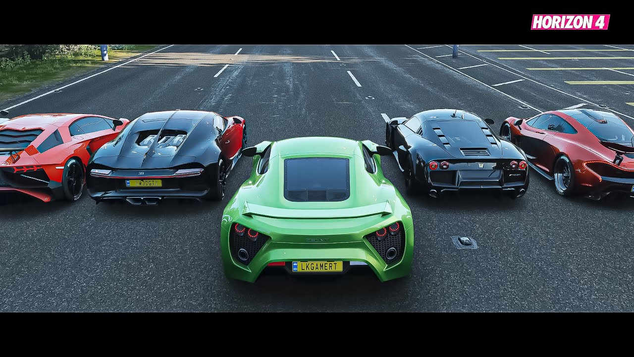 Forza Horizon 4 - Top 15 Fastest World's Production Drag Race Cars