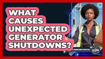 What Causes Unexpected Generator Shutdowns? - Electrical Engineering Essentials