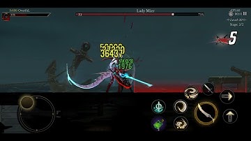 [Boss Mode Level 20] Lady Mier [5-7] Shadow Of Death 2: Awakening