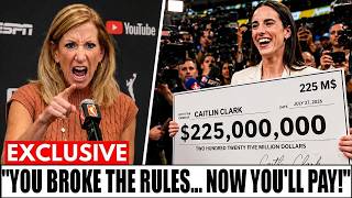 Cathy Engelbert LOSES IT After Caitlin Clark Lands a 225 MILLION Deal Outside the WNBA