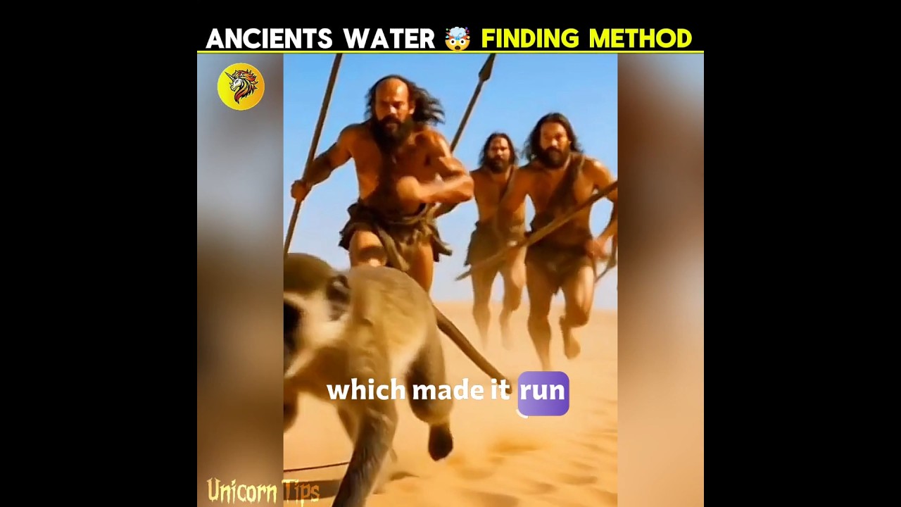 How Ancient Humans Used a Monkey to Find Water 🤯 || 