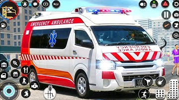 New Ambulance City Rescue Simulator - 911 US Emergency Ambulance Driving 3D! 2025 Android Gameplay