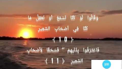 سورة الملك كاملة بصوت سامي عبد الرحمن الكردي تلاوة خاشعة تهز القلوب