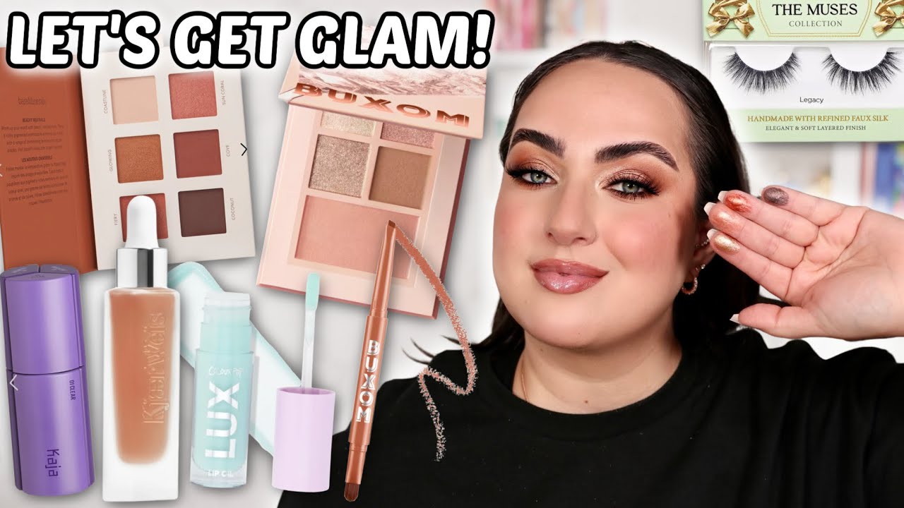 STRUGGLING WITH YOUTUBE & TESTING OUT NEW MAKEUP… LET'S GET GLAM!