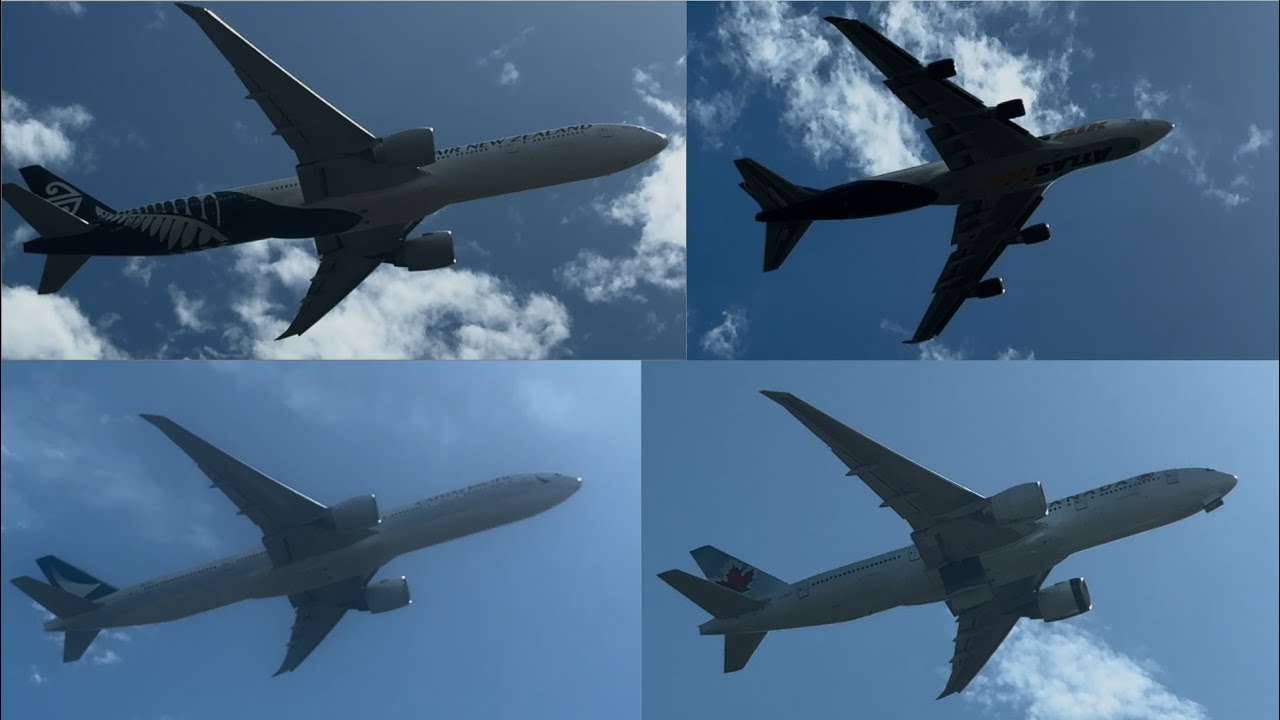 (SO MANY HEAVIES) Planespotting at Sydney Airport - Runway 34L takeoffs - 20 December 2025