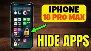 How To Hide Apps In Iphone 18 Pro Max