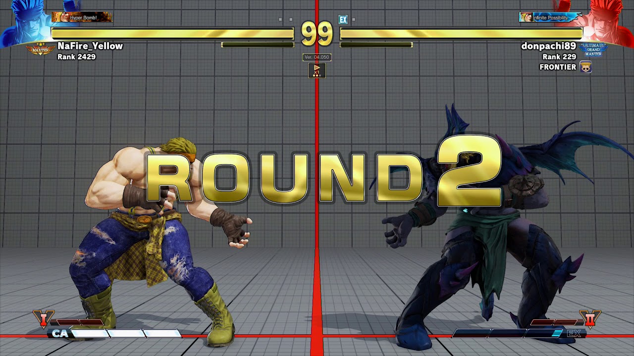 SFV~  Alex (donpachi89) vs. Alex (NaFire_Yellow) HD  21