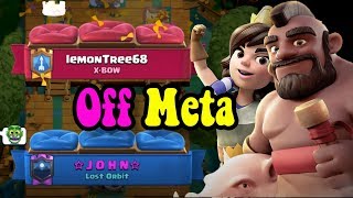 [OFF Meta] Hog Bait DECK destroy ladder 👈Best  Hog Deck in Clash Royale 2020