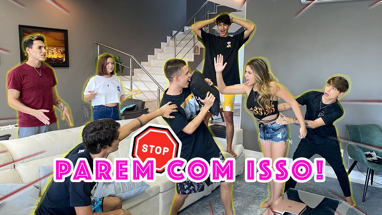 BRIGUEI COM O DANTAS NA FRENTE DE TODOS DA LIKE HOUSE