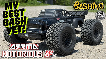 Arrma Notorious 6s v6 - The Best Basher You Can Buy!