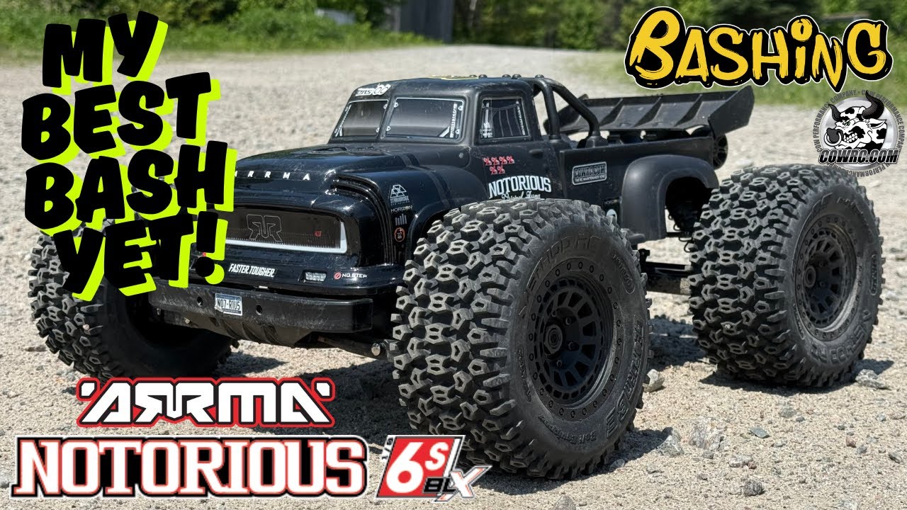 Arrma Notorious 6s v6 - The Best Basher You Can Buy!