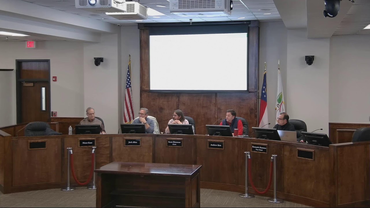 Watch: Peachtree City, UDO Meeting, December 15th, 2025