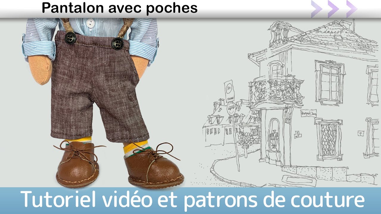 Vêtements Pour Poupée 28-30 Cm – T-shirt + Pantalon, Fait Main | Dressing Poupée, Jeu Enfant, Cadeau Créatif