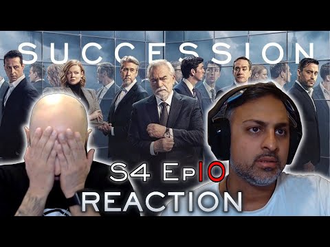 WHAT AN ENDING ! Succession - S4 - Episode 10 - With Open Eyes - REACTION