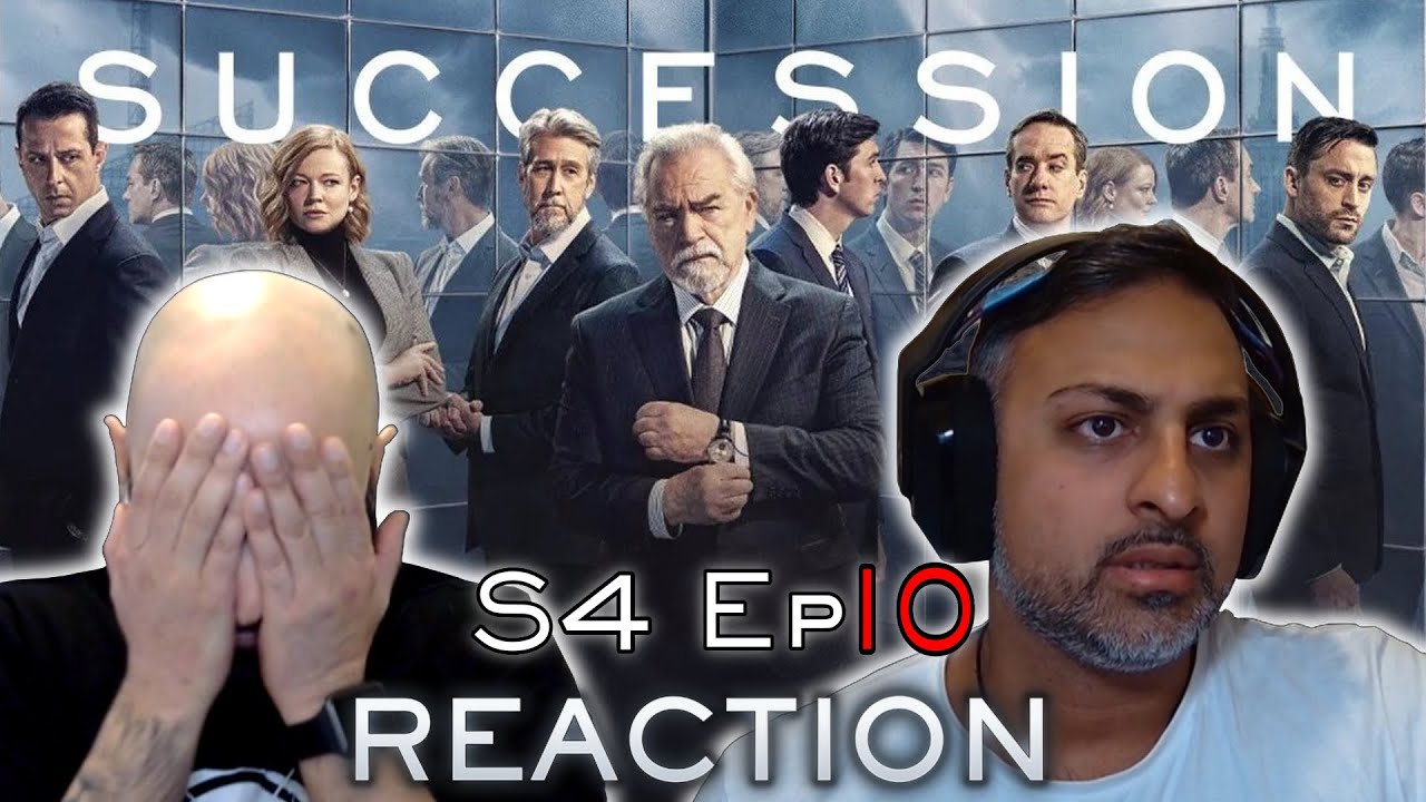 WHAT AN ENDING ! Succession - S4 - Episode 10 - With Open Eyes - REACTION