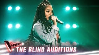 The Blind Auditions: Elsa Clement sings 'Lose Yourself' | The Voice Australia 2019