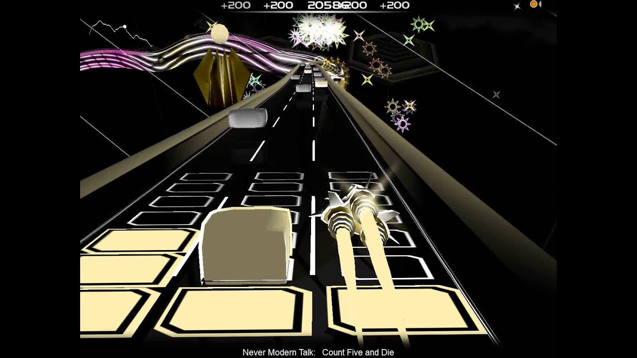 COUNT FIVE AND DIE (Never Modern Talk) - Audiosurf