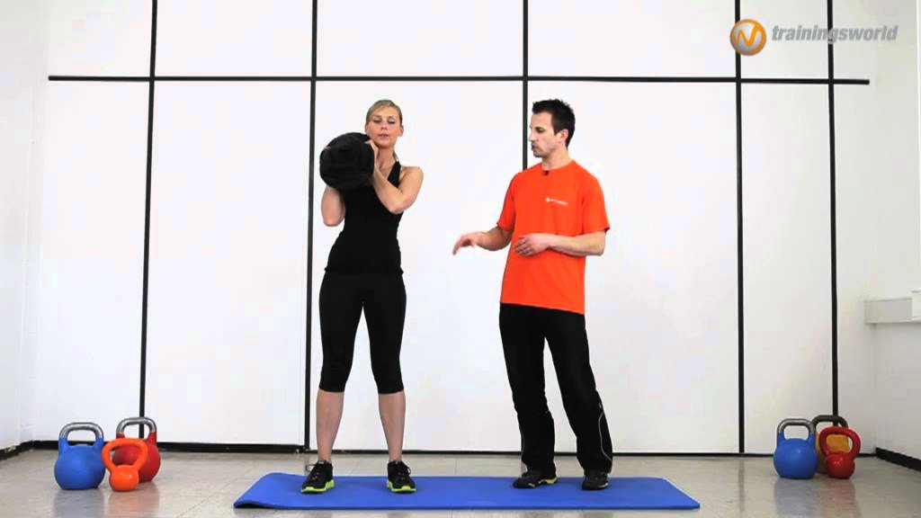 Sandbag Training mit Dr. Till Sukopp Shoulder to Shoulder Press YouTube