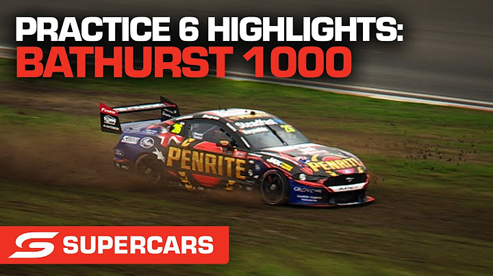 Practice 6 Highlights - Repco Bathurst 1000 | Supercars 2022