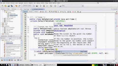 10 Java Netbeans CRUD "membuat auto number" 10 Java Netbeans CRUD " AutoNumber"