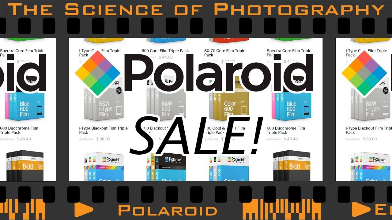 Polaroid Black Friday Sale - 20% off Triple Packs! - YouTube